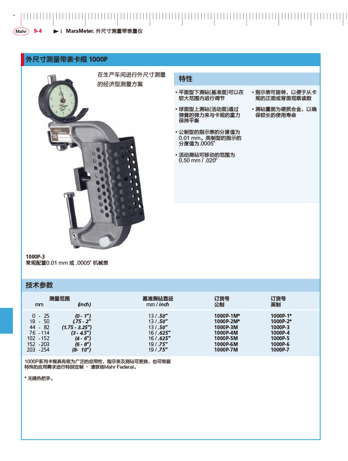 雷竞技免费下载
2018马尔 Mahr catalog - 副本-314